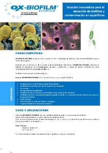 Catálogo detección biofilms ox Evidence